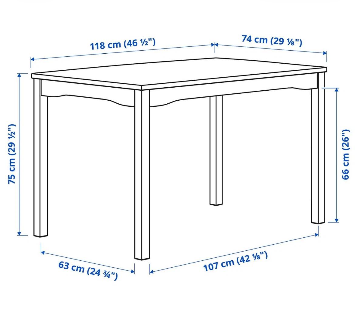 IKEA Jokkmokk table and 4 chairs - photo 3
