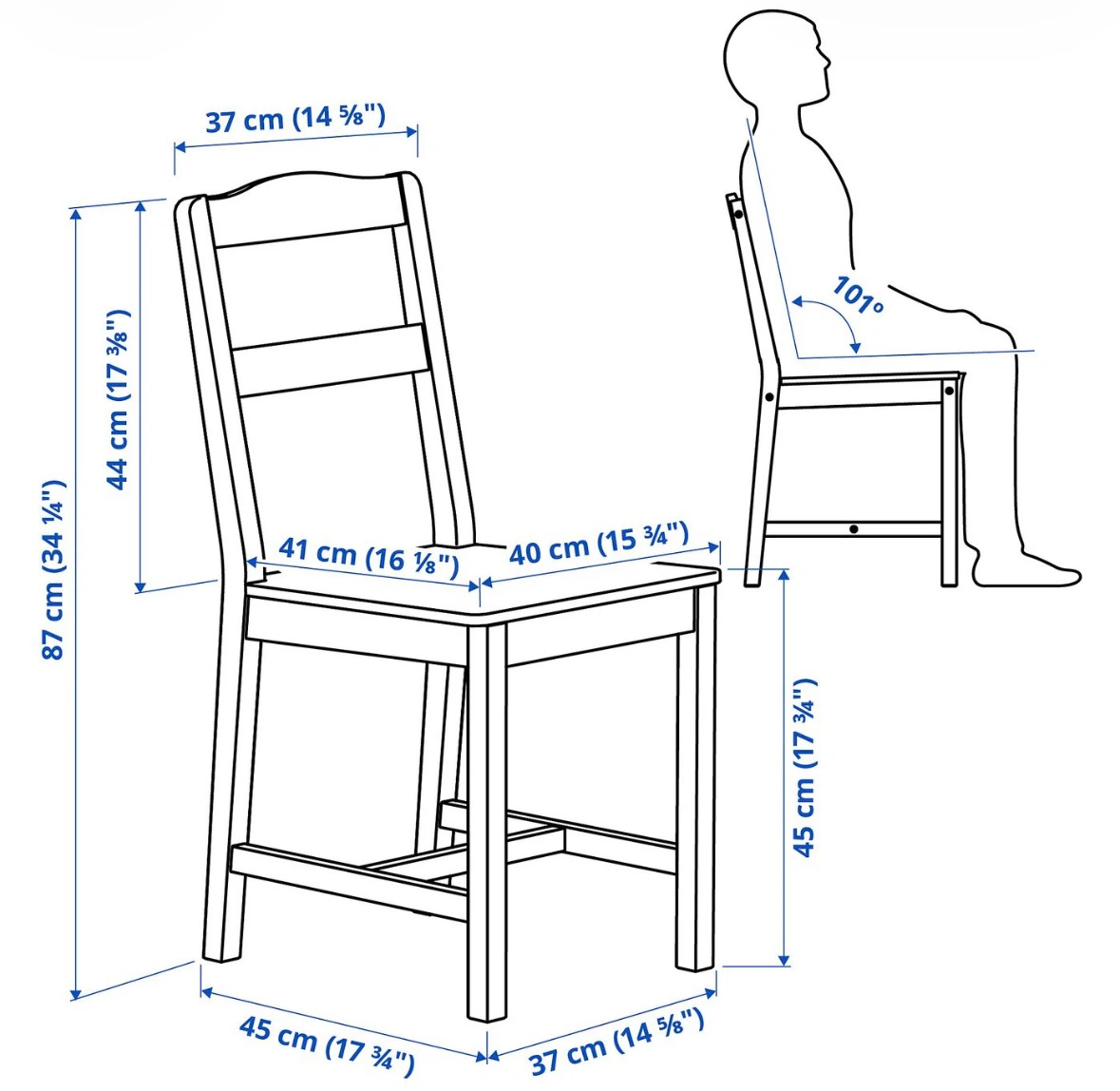 IKEA Jokkmokk table and 4 chairs - photo 4