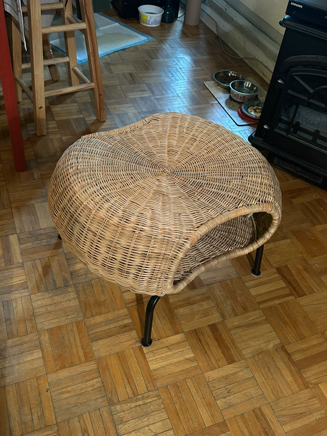 Bohemian Wicker Table