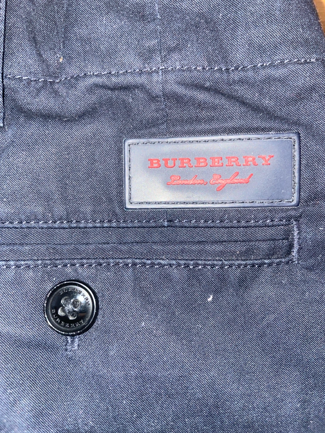 Burberry Children's Navy Pants 12y - photo 2