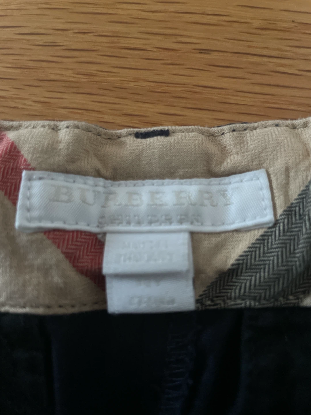 Burberry Children's Navy Pants 12y - photo 4