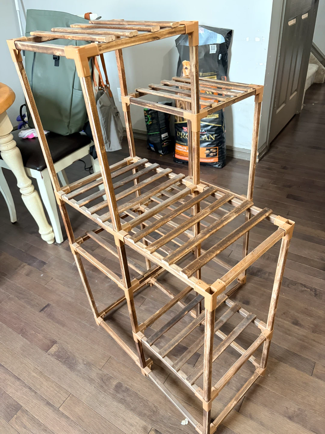 Wooden Tiered Plant Stand - photo 3