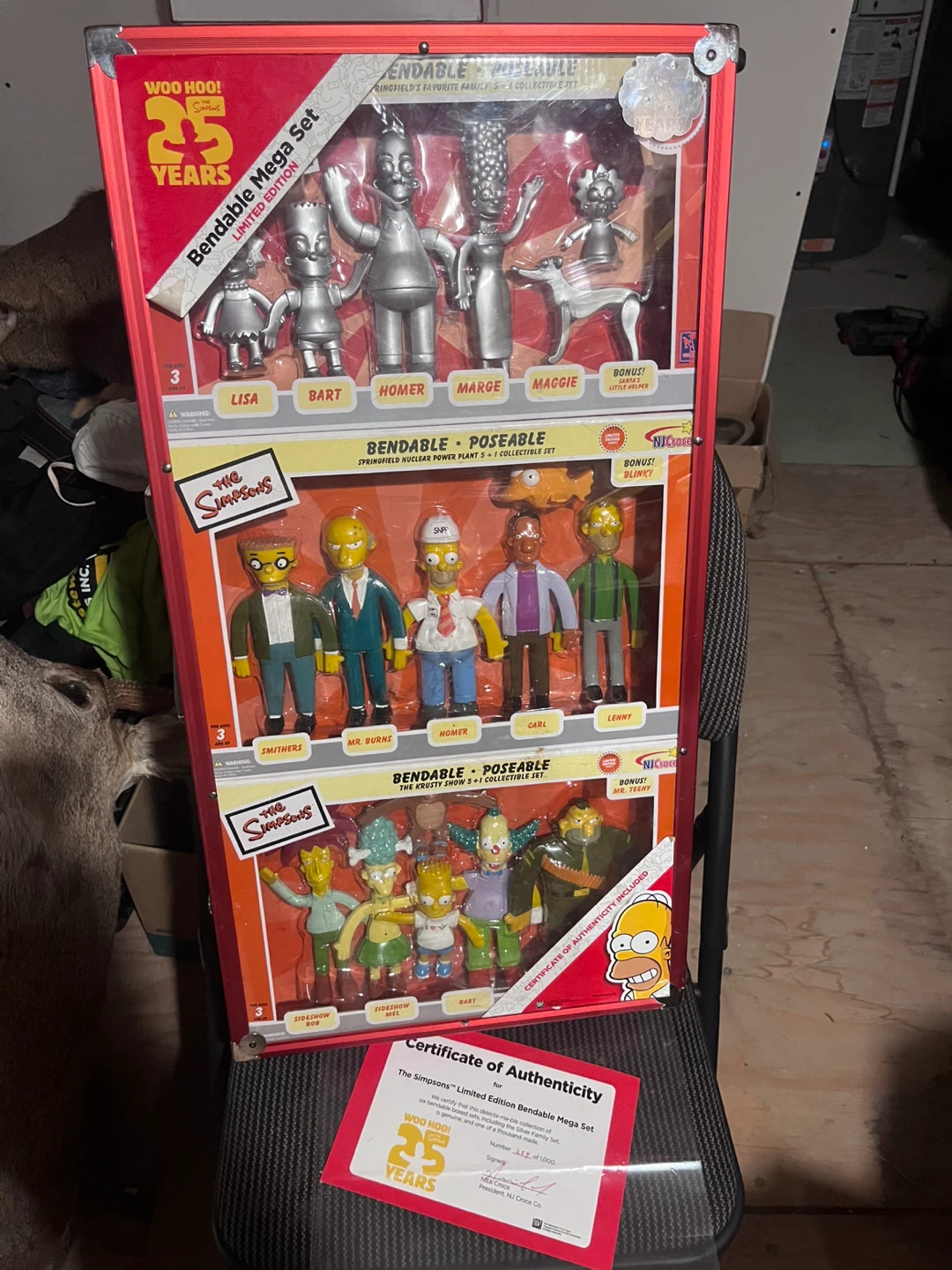 The Simpsons 25th Anniversary Bendable Mega Set #259/1000 - photo 2