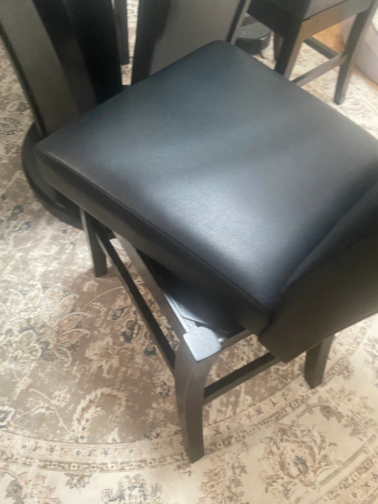 Glass Top Dining Table with 4 Chairs - photo 4