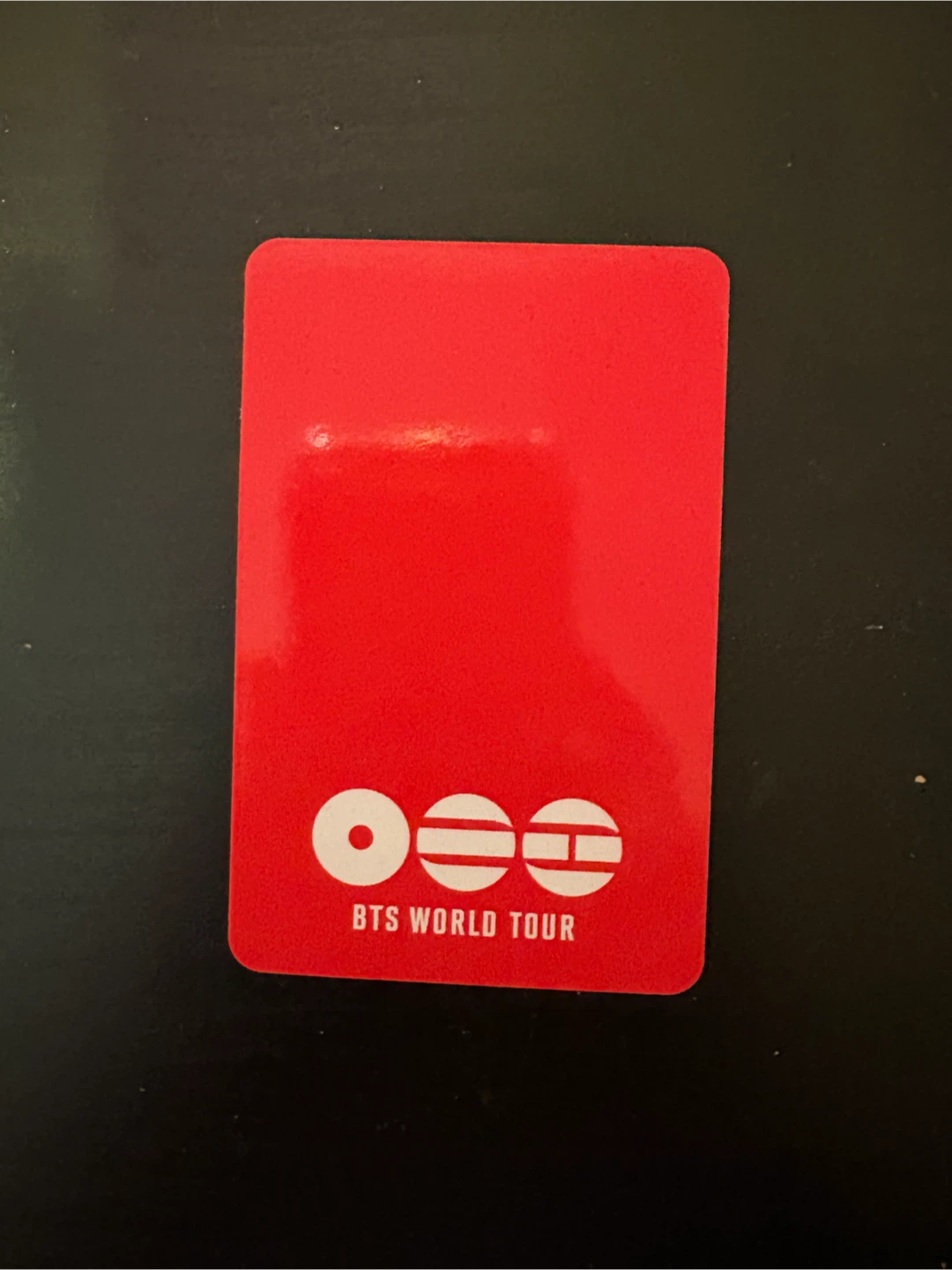 BTS World Tour Jin Photo Card - photo 2