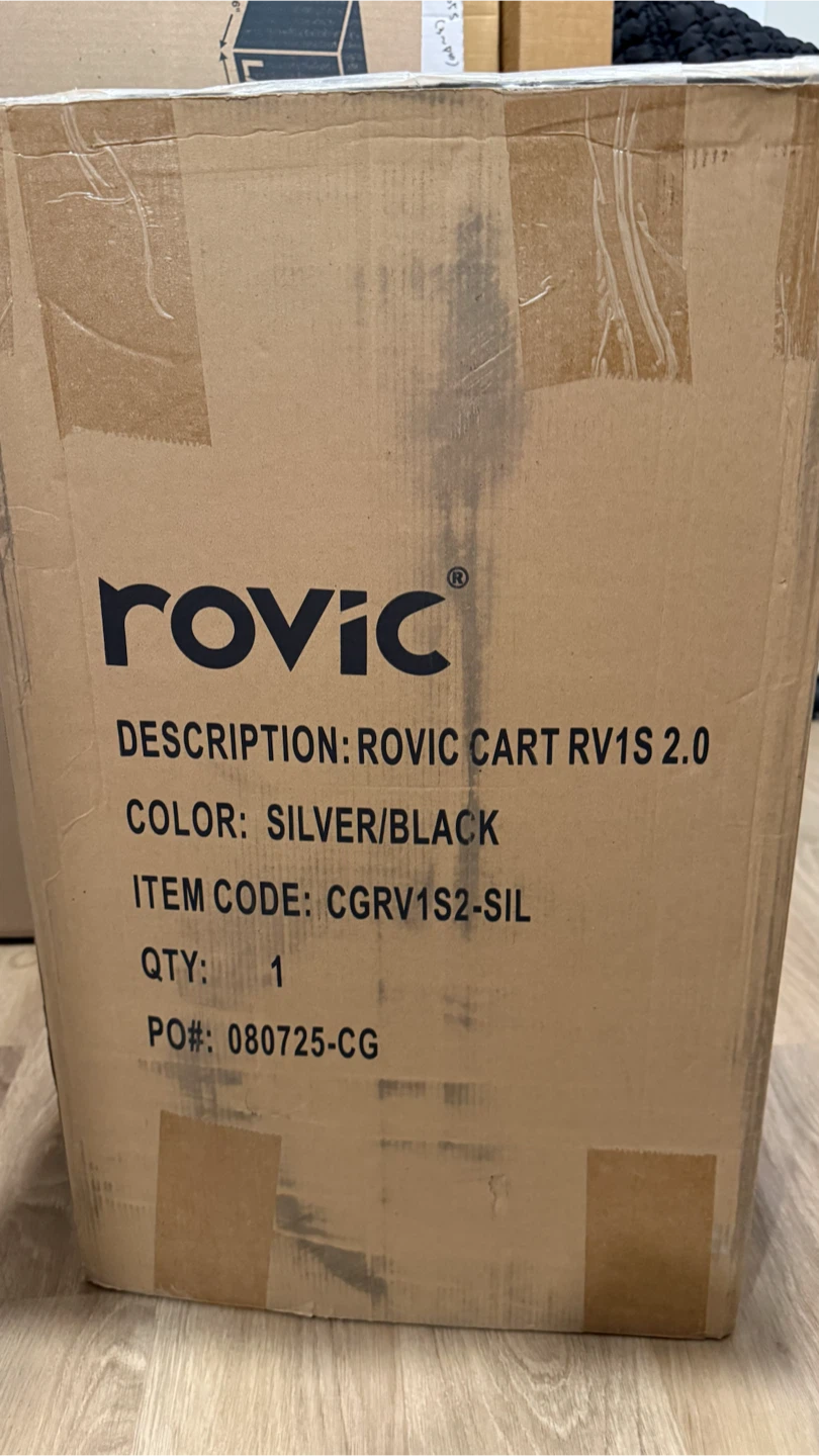 NEW Clicgear Rovic RV1S 2.0 Golf Push Cart – Never Used - photo 3