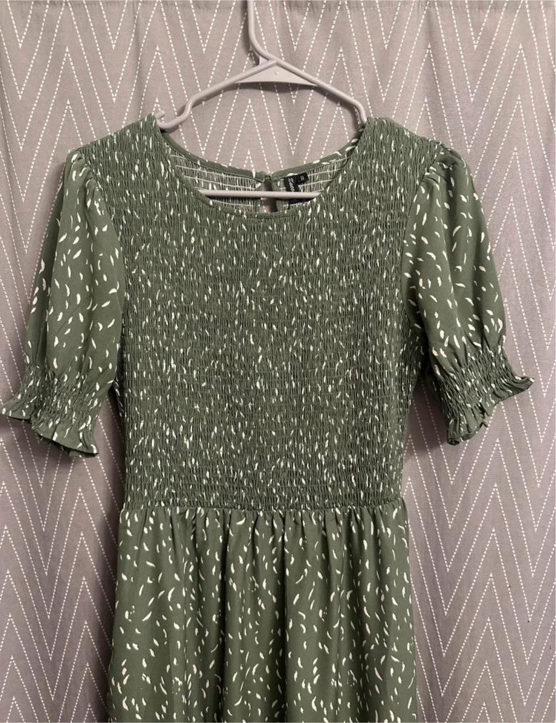 Zattcas Smocked Tiered Dress - photo 2