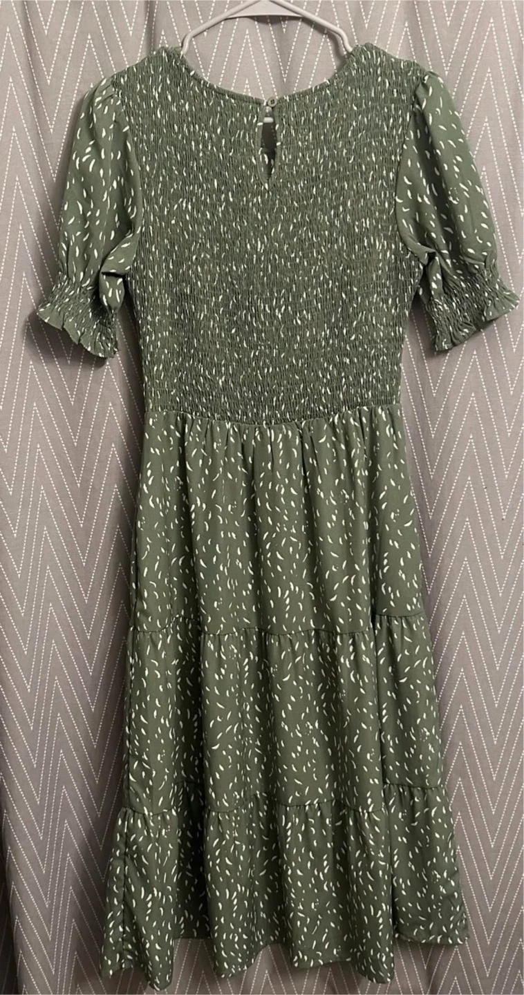 Zattcas Smocked Tiered Dress - photo 4
