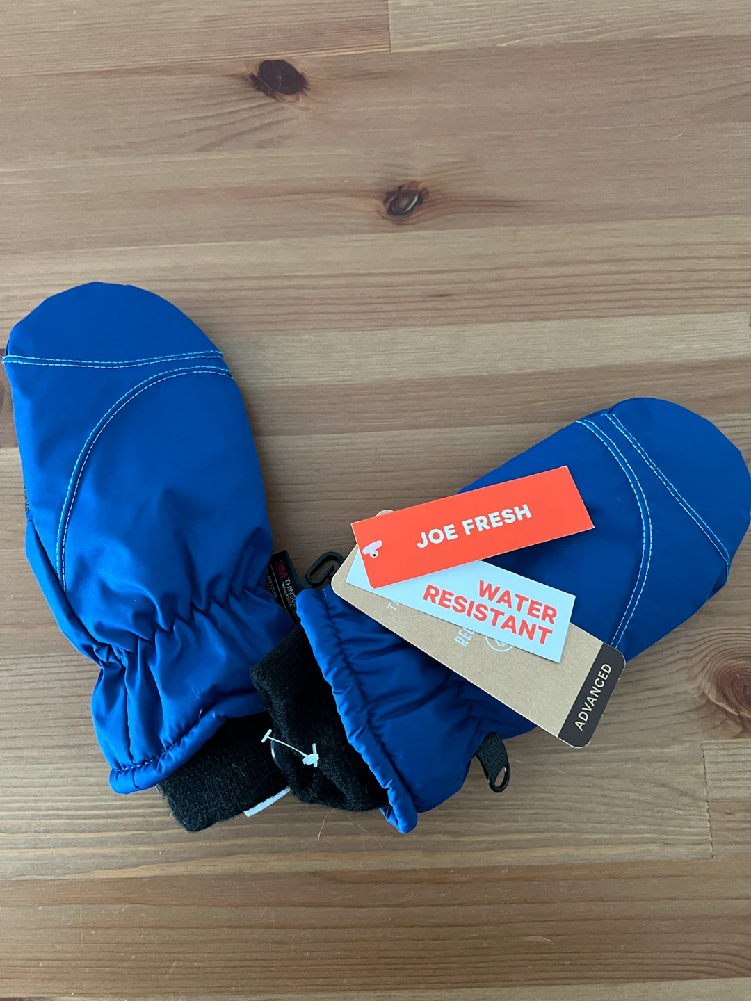 Joe Fresh Toddler Mittens Blue