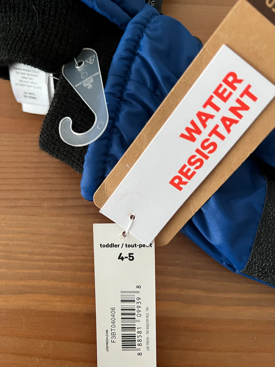 Joe Fresh Toddler Mittens Blue - photo 3