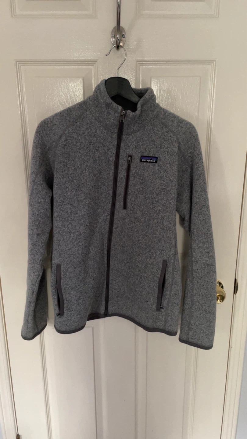 Patagonia Grey Fleece Jacket - Small