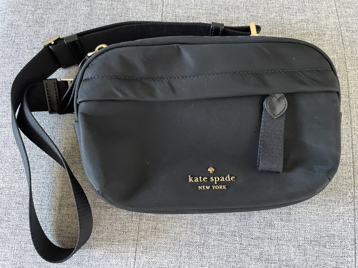 Kate Spade New York Black Nylon Chelsea Belt Bag