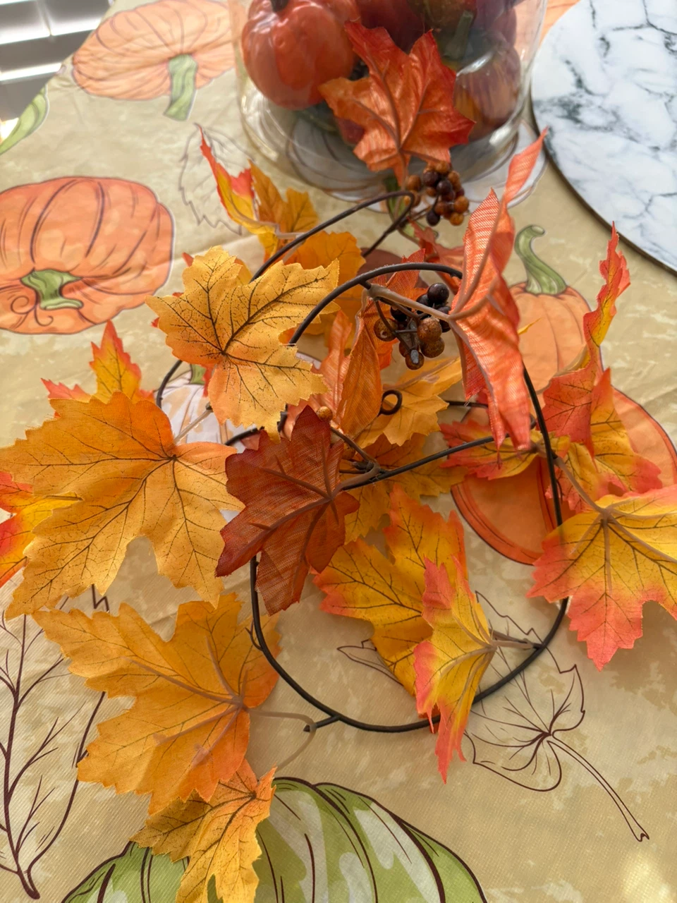 Autumn Pumpkin and Leaf Decor - photo 4