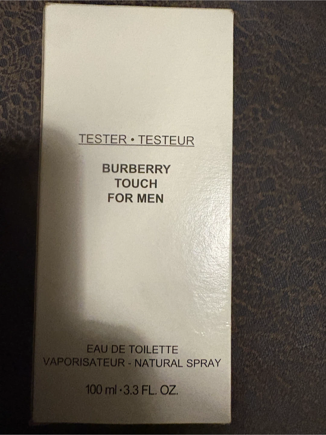 Burberry Touch for Men 100ml Eau de Toilette Tester