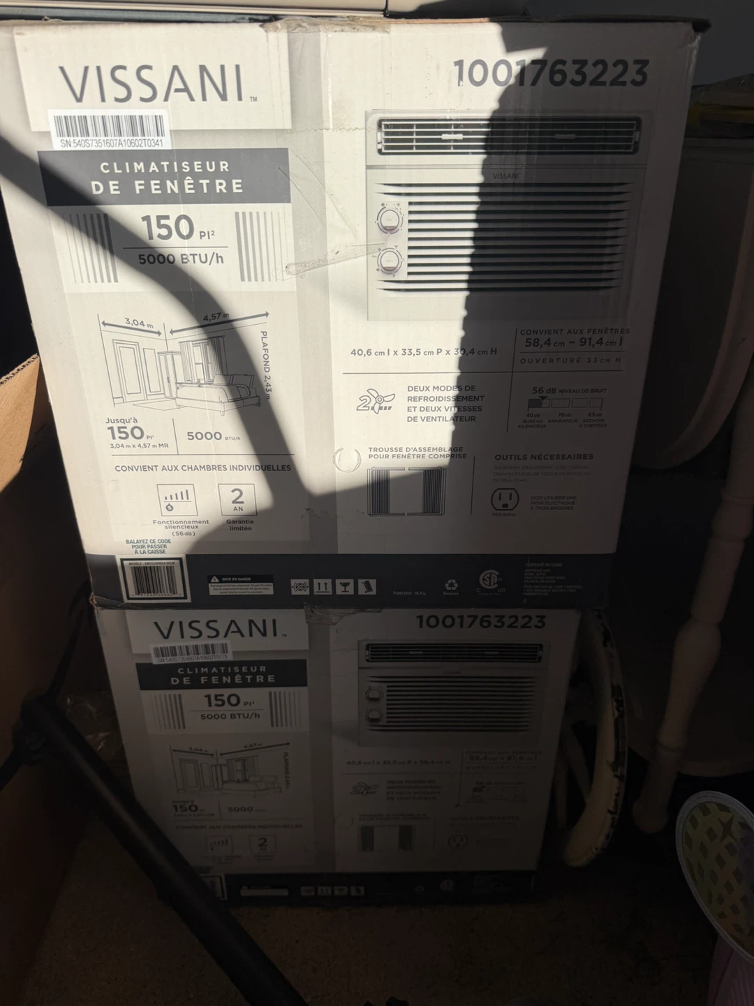 Vissani 5000 BTU Window Air Conditioner