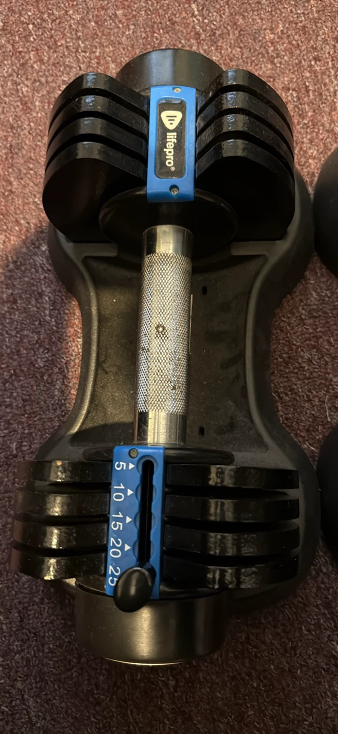 Lifepro Adjustable Dumbbell Set