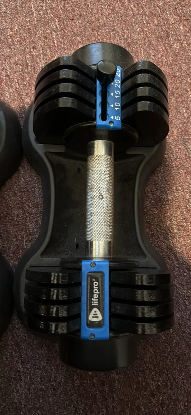 Lifepro Adjustable Dumbbell Set - photo 3