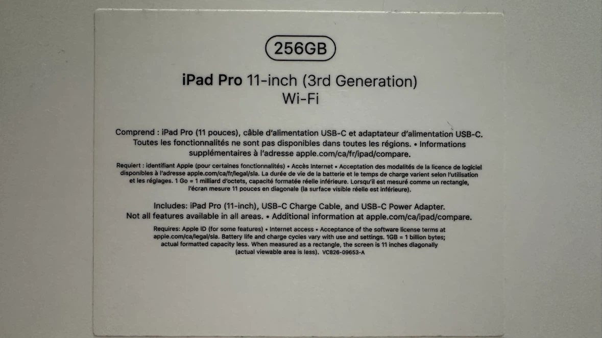 Ipad pro m1 11 inch (3rd gen) 256 GB - photo 4