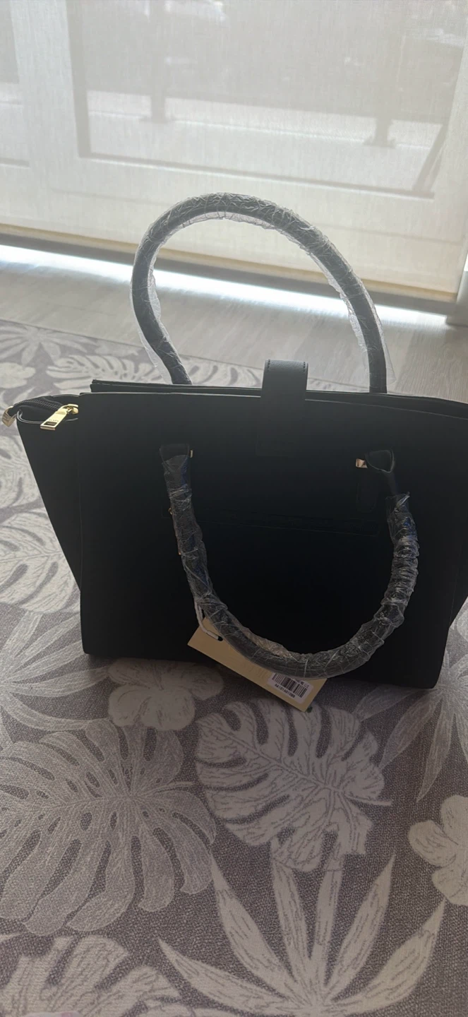 New black tote bag with matching clutch - photo 5