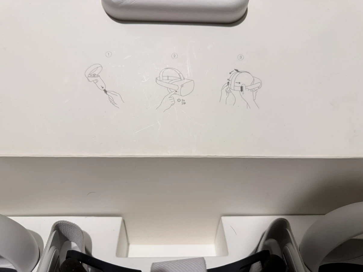 Meta Quest 2 VR Headset and Controllers