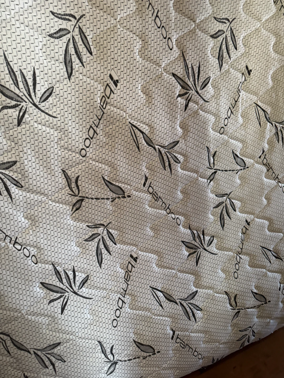 Bamboo fabric mattress