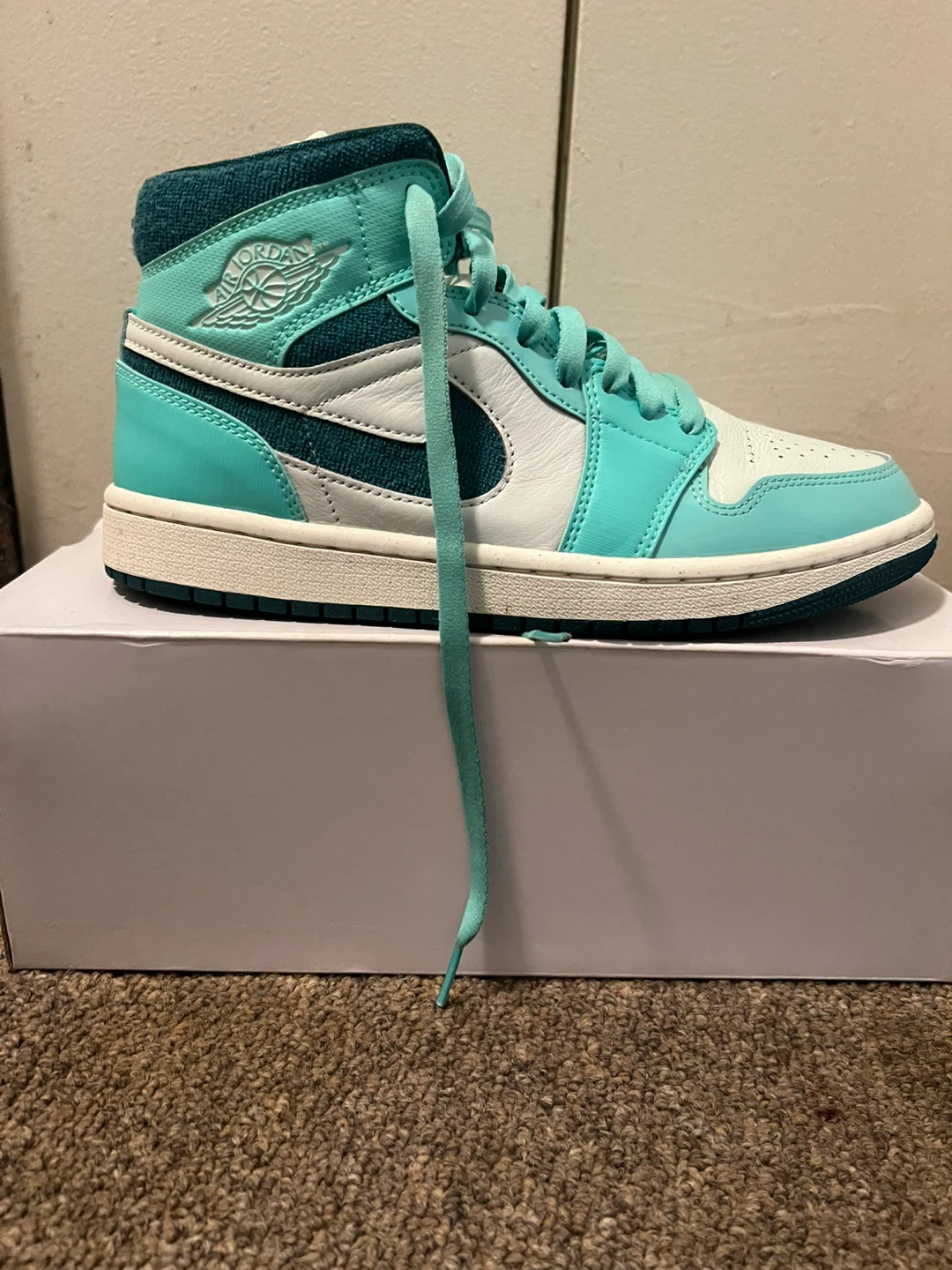 Air Jordan 1 Mid SE Teal Tint - photo 2