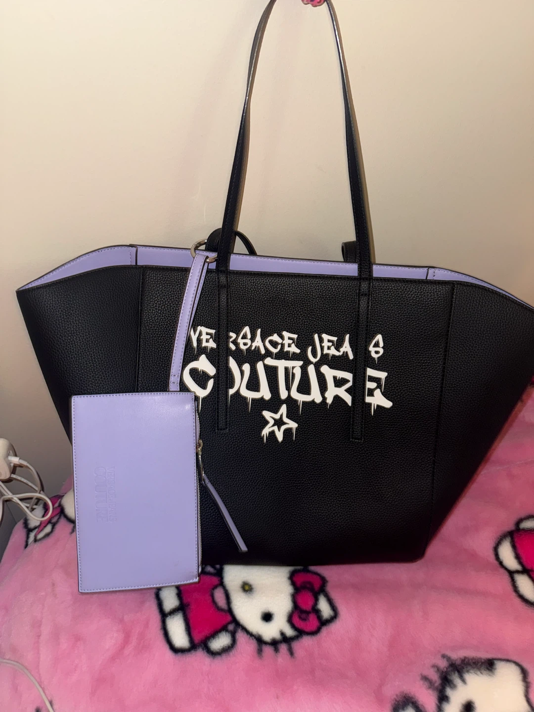 NEW VERSACE JEANS COUTURE LARGE TOTE PURSE - photo 2
