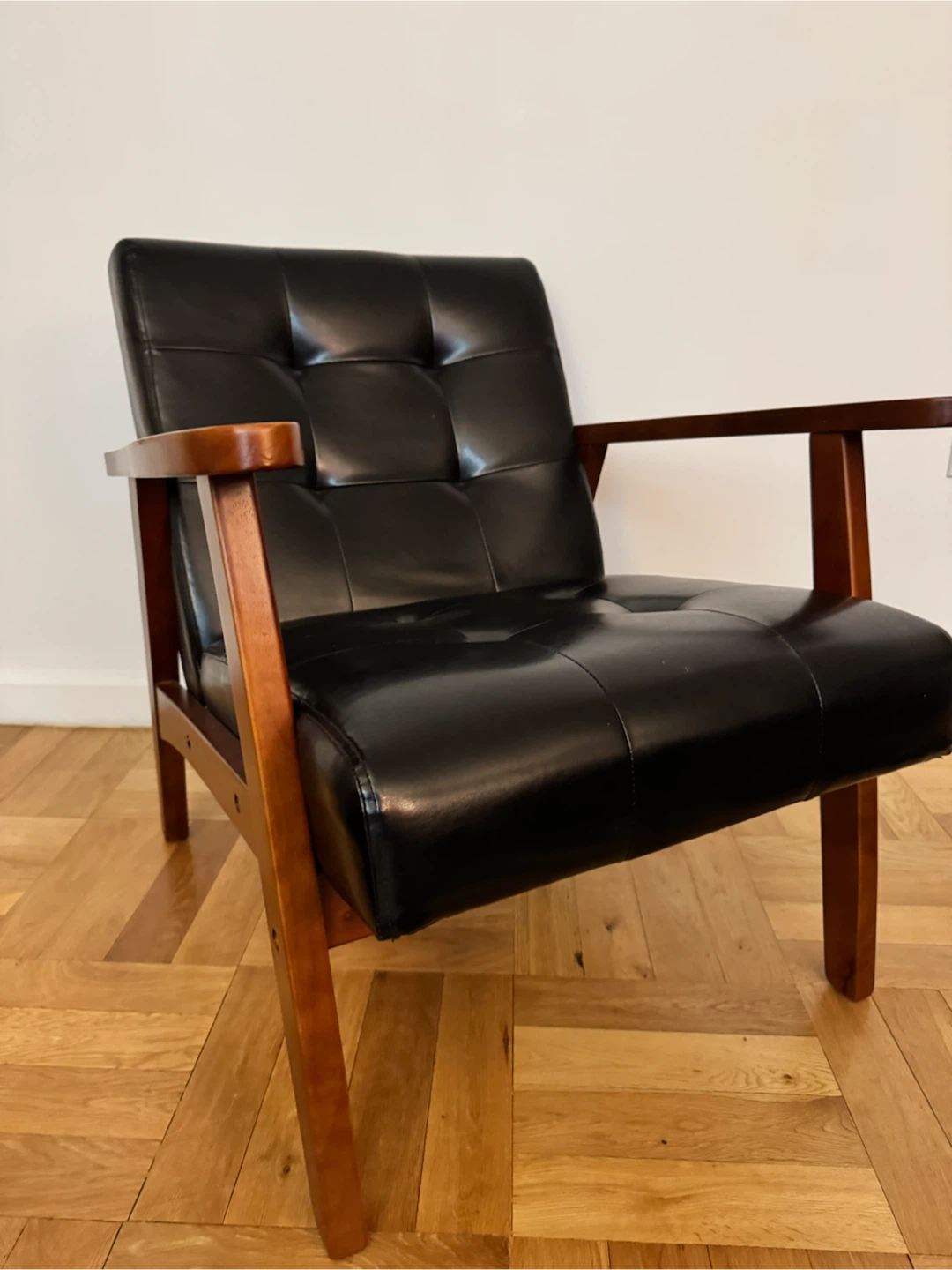 Modern Black Accent Chair
