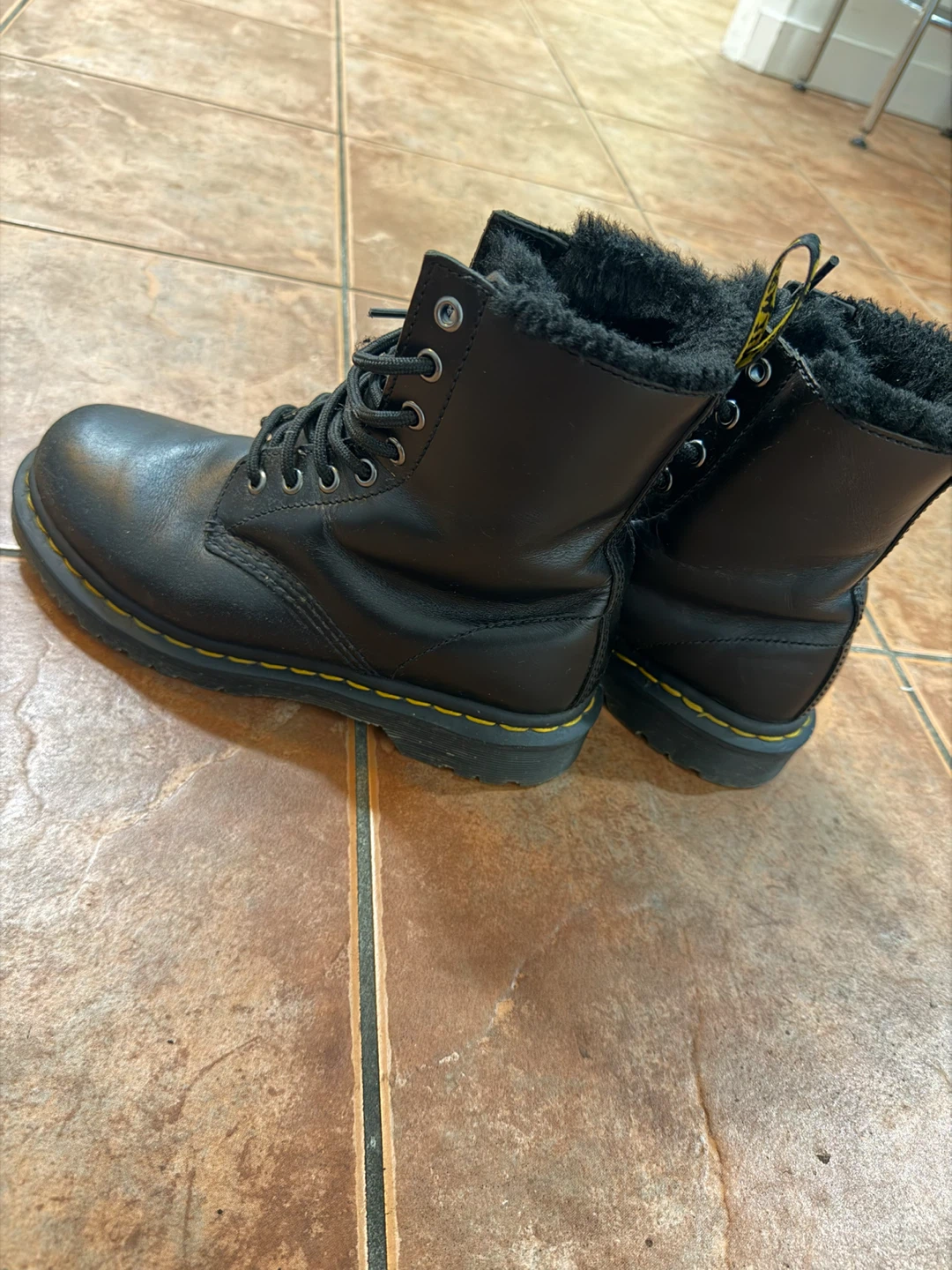Dr. Martens Fur-Lined Boots - photo 2