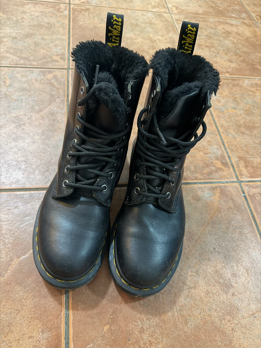 Dr. Martens Fur-Lined Boots