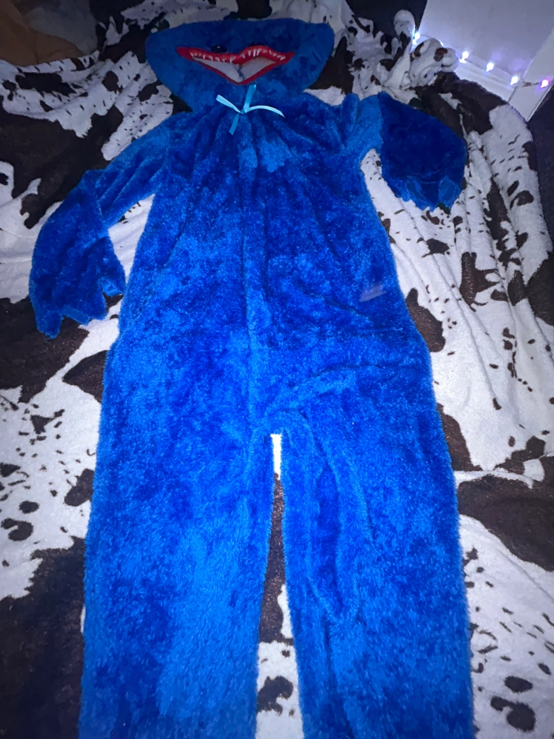 Huggy Wuggy Blue Character Costume - photo 2