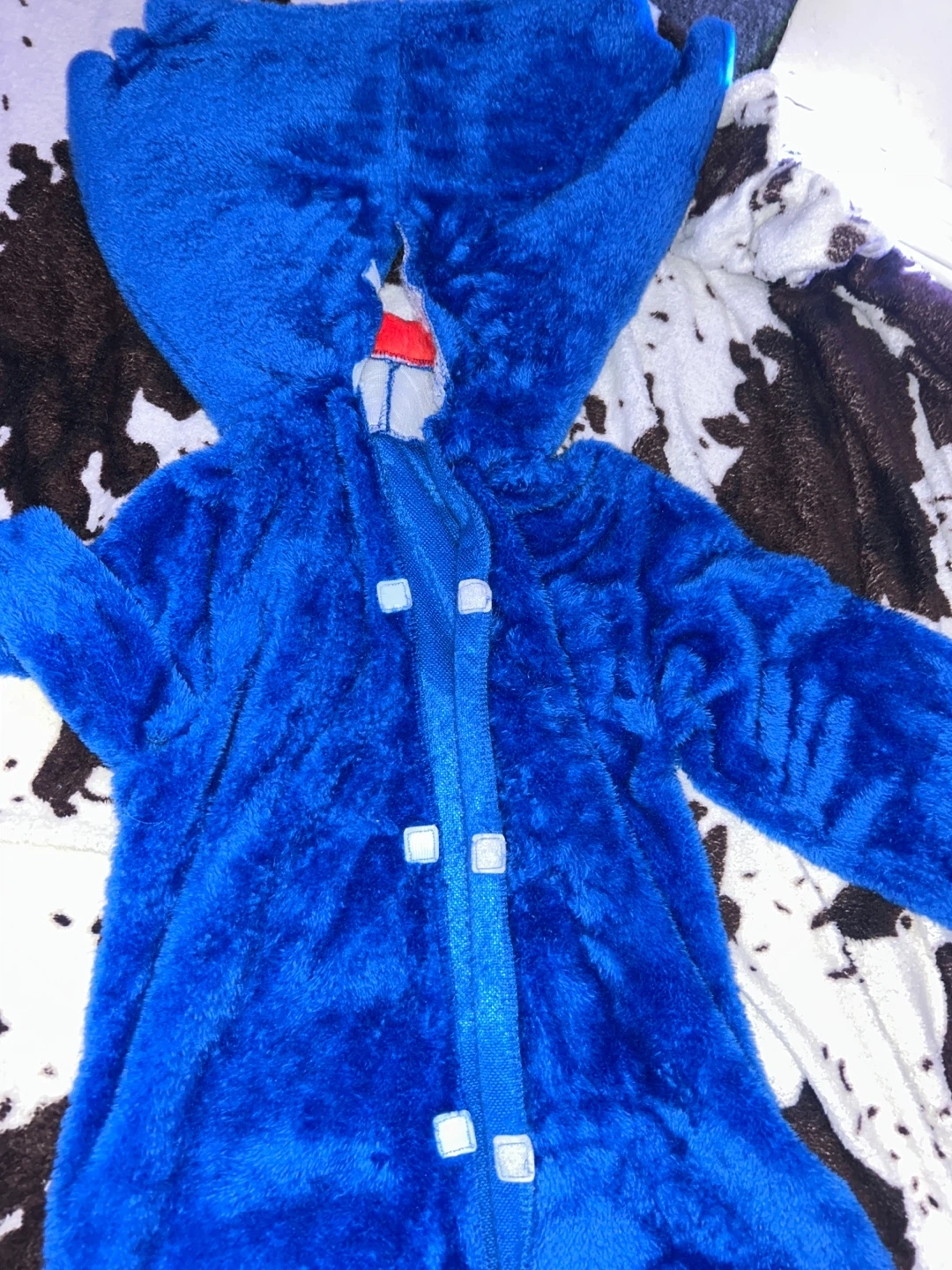 Huggy Wuggy Blue Character Costume - photo 3