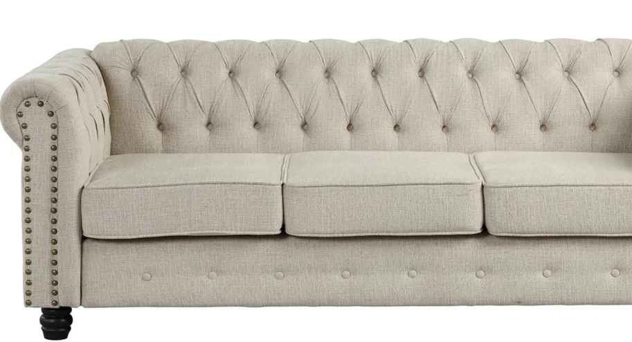 American style Chesterfield Sectional Sofa - photo 2