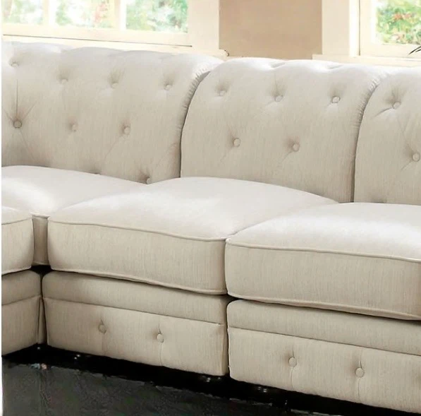 American style Chesterfield Sectional Sofa - photo 3