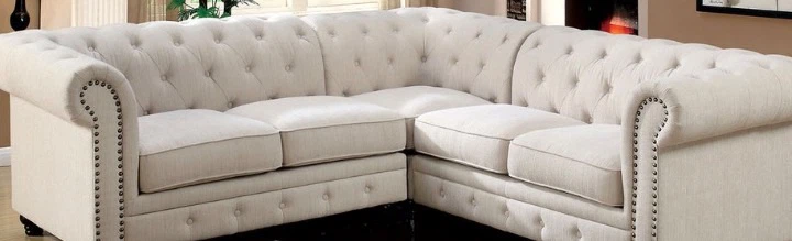 American style Chesterfield Sectional Sofa - photo 4