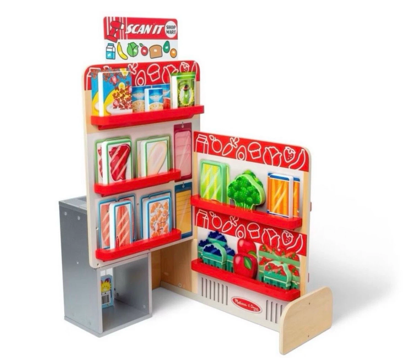 Melissa & Doug Wooden Scan It! Shop Mart