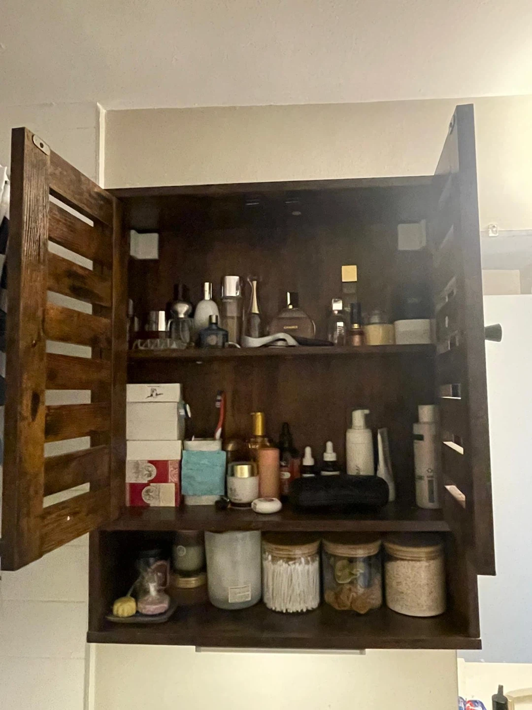 Rustic Bathroom Wall Cabinet