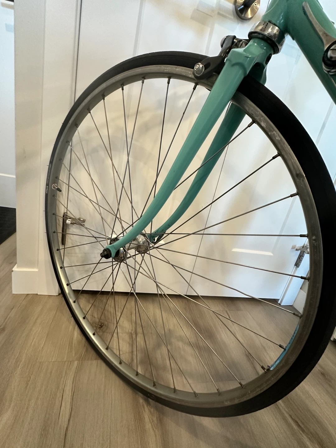 Vintage Bianchi Celeste Road Bicycle - photo 4