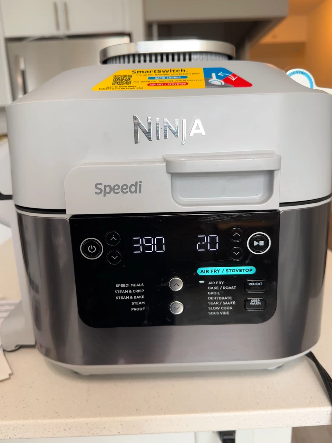 Ninja Speedi™ 12-in-1 Multi-Function Rapid Cooker & Air Fryer
