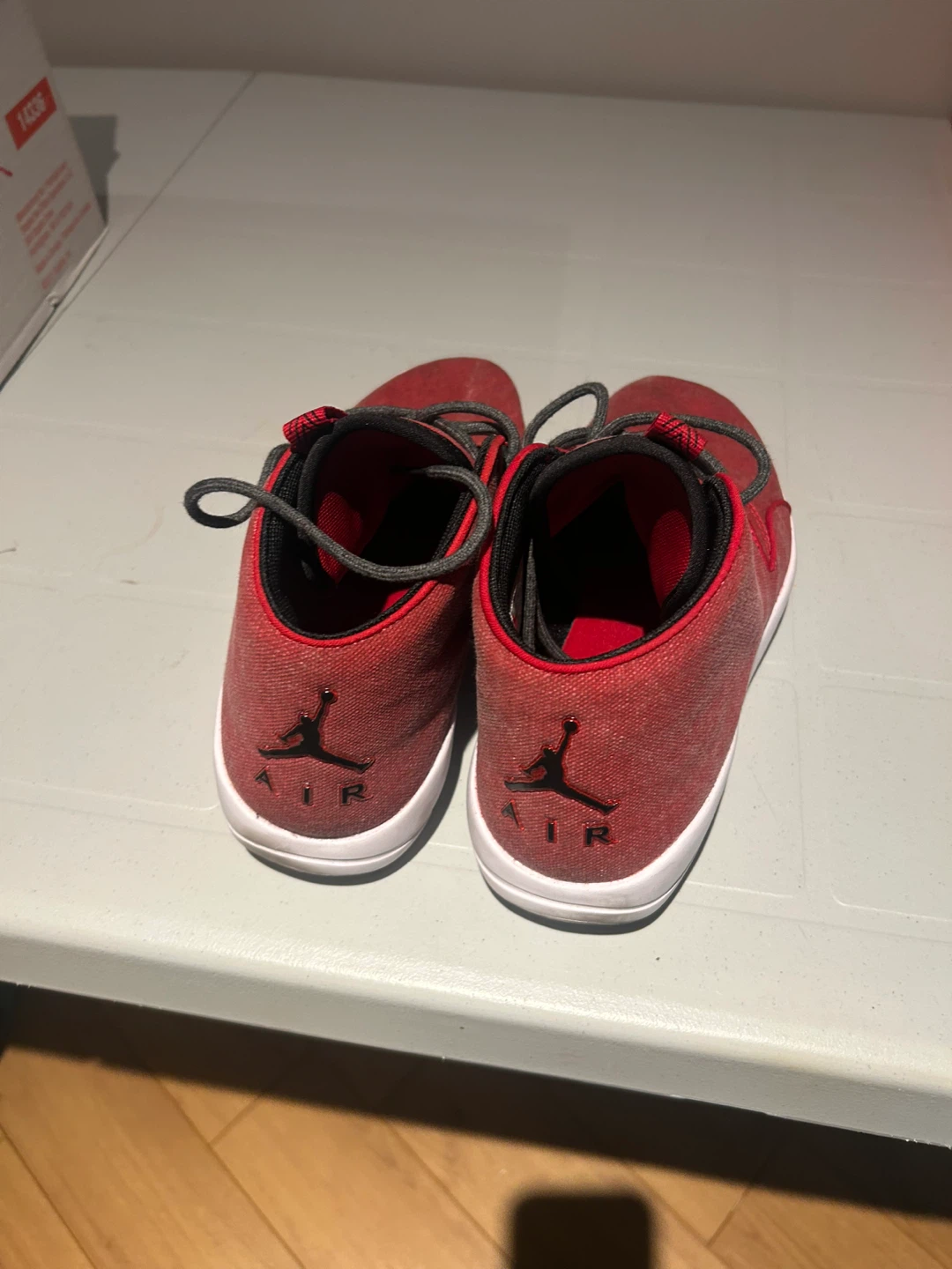 Jordan Air Red Sneakers 9.5 US
