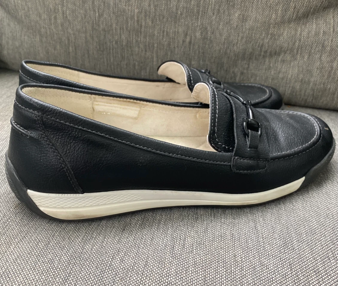 Josef Seibel Leather Loafers, Size 10 - photo 2