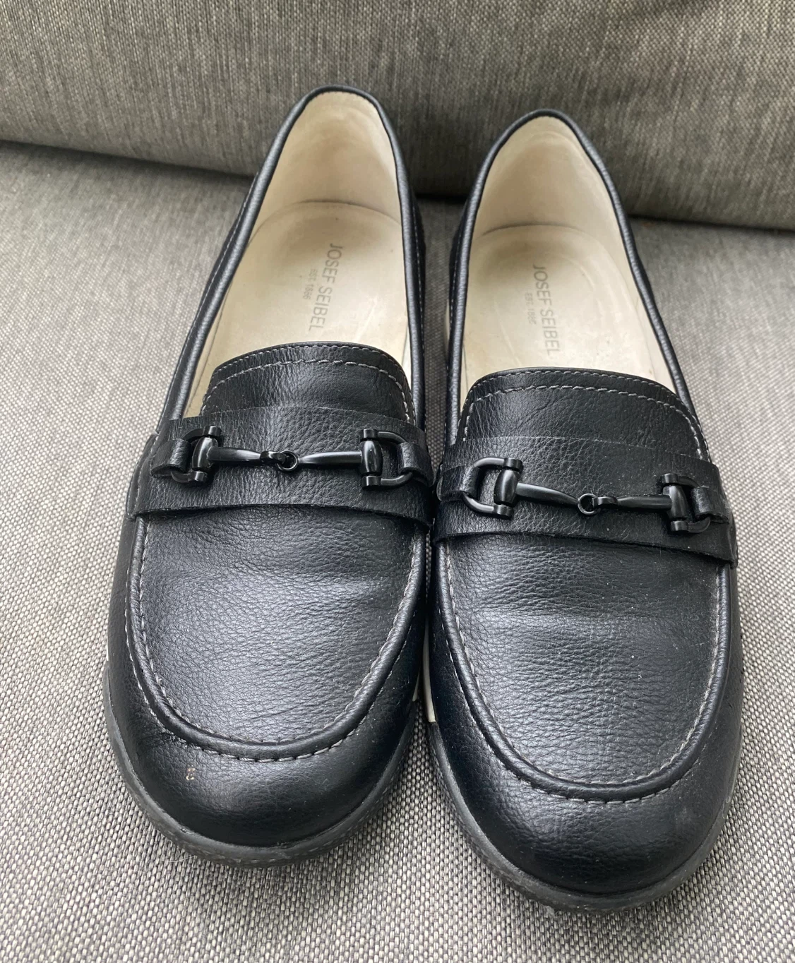 Josef Seibel Leather Loafers, Size 10 - photo 3