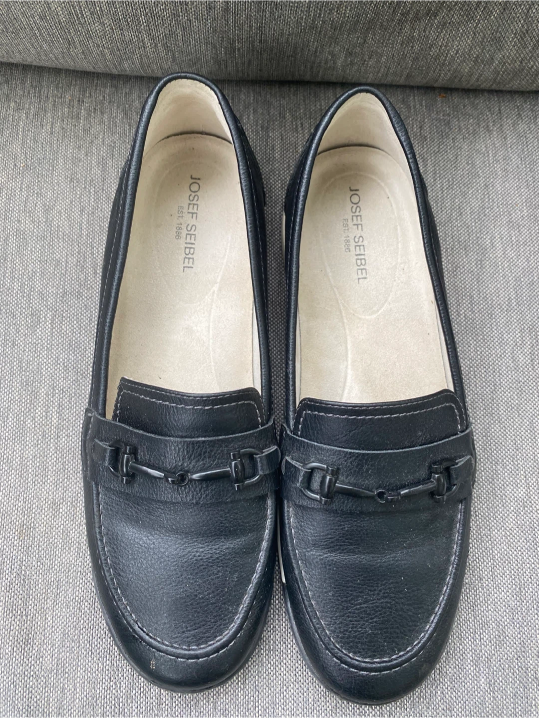 Josef Seibel Leather Loafers, Size 10 - photo 4