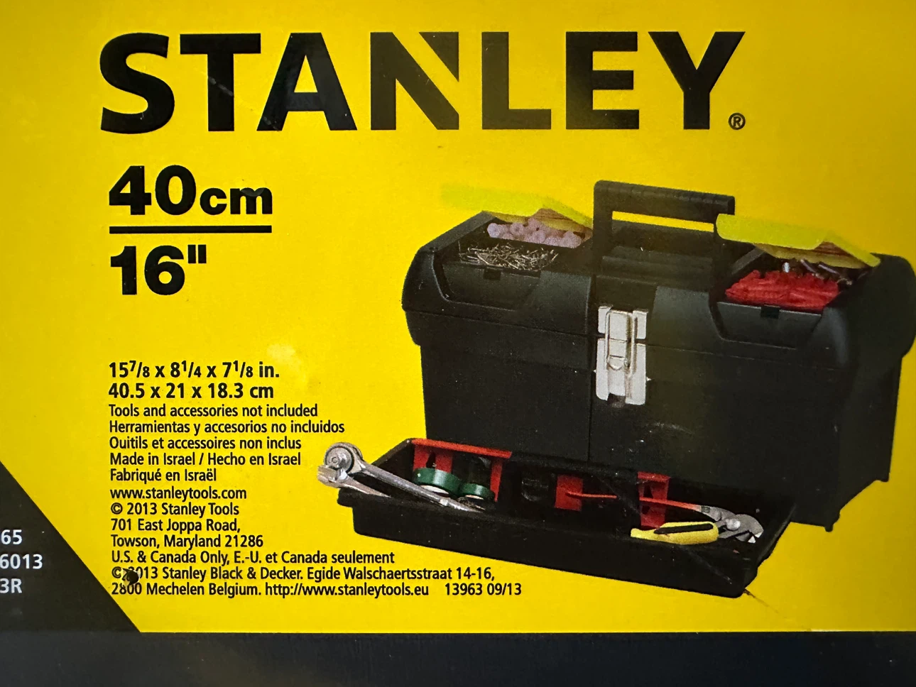 Stanley 40cm Tool Box - photo 2