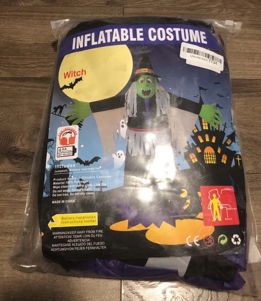 Witch Adult Inflatable Custom Halloween - photo 2