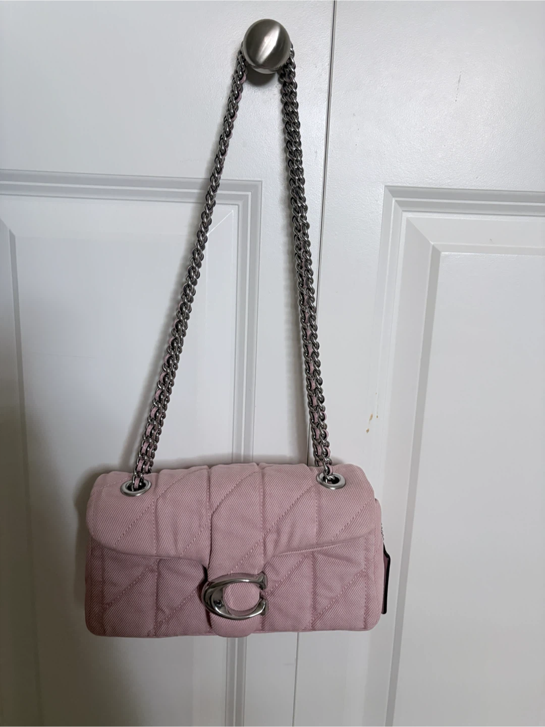 Coach Quilted Pink Shoulder Bag - photo 2