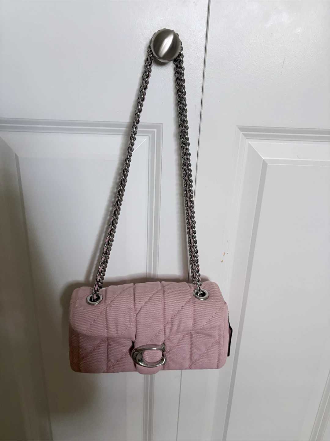 Coach Quilted Pink Shoulder Bag - photo 4