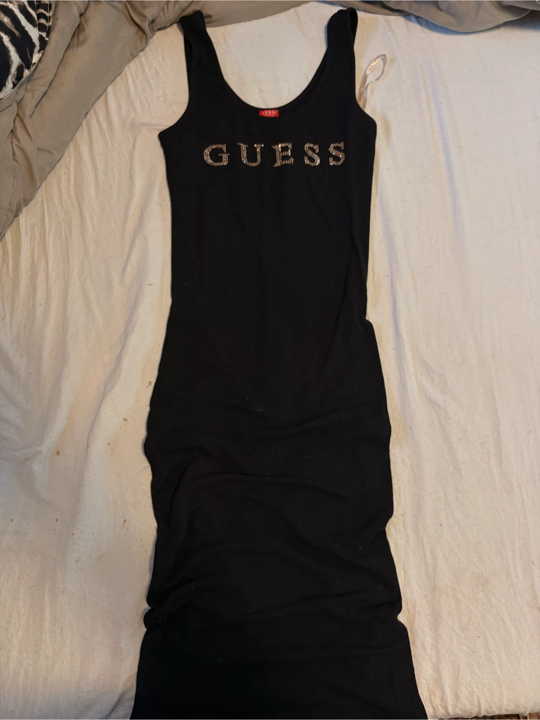 Guess Black Tank Maxi Dress
