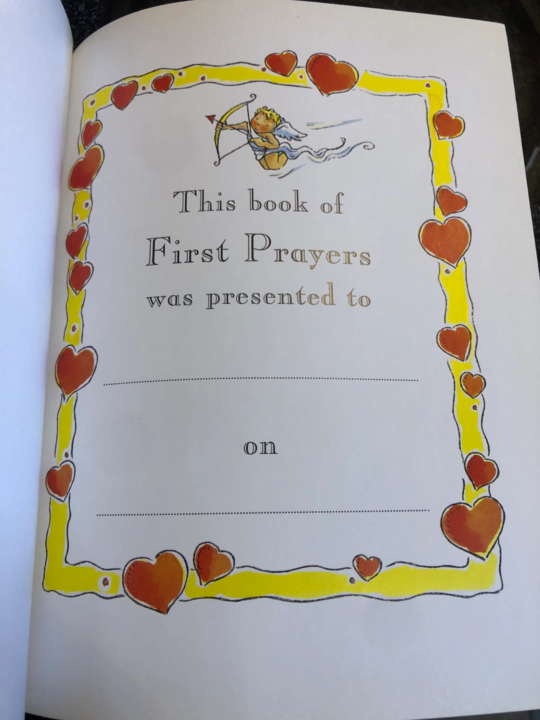 First Prayers Hardcover Children's Book - photo 2