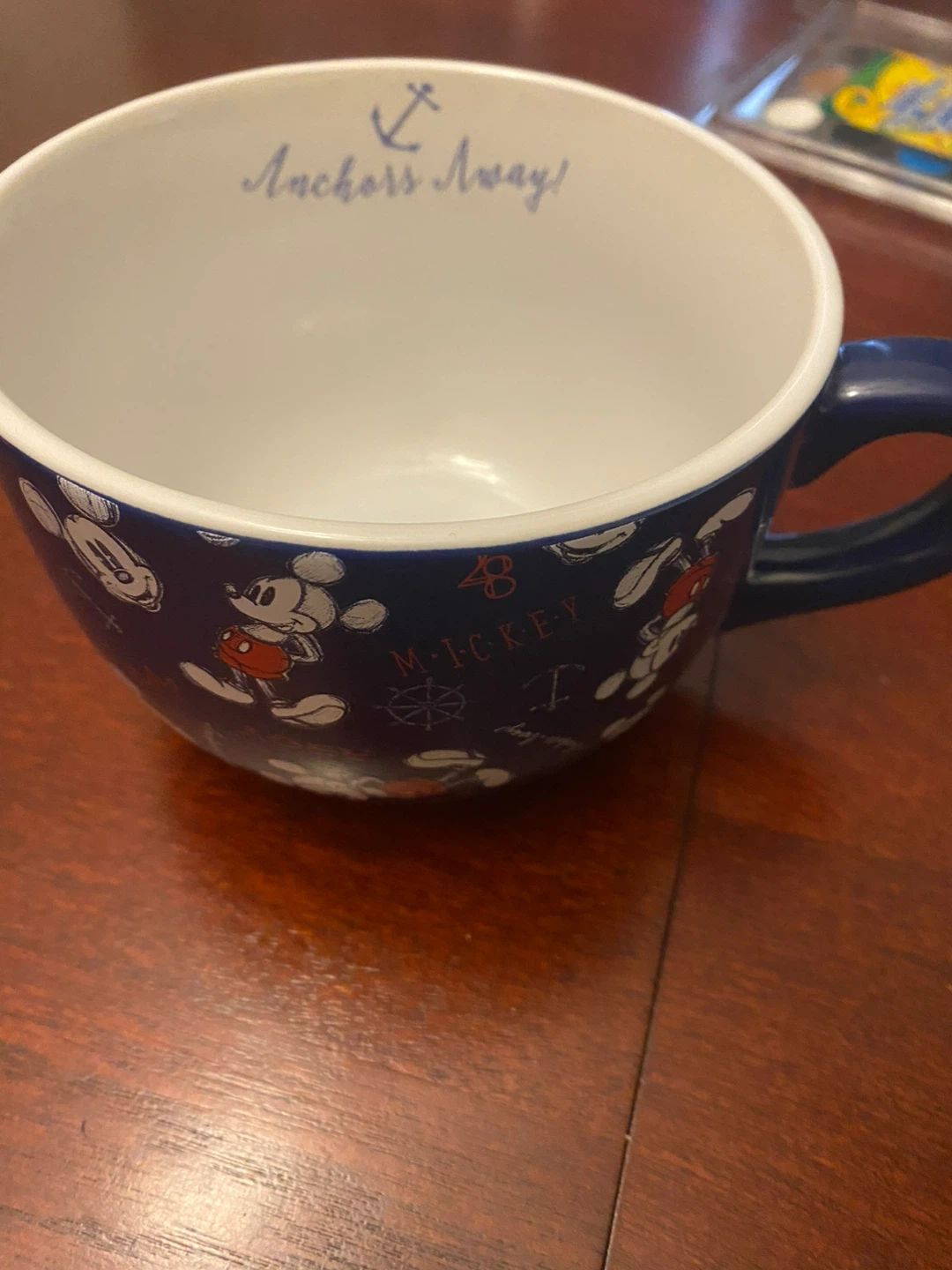 Disney Mickey Mouse Anchors Away Mug